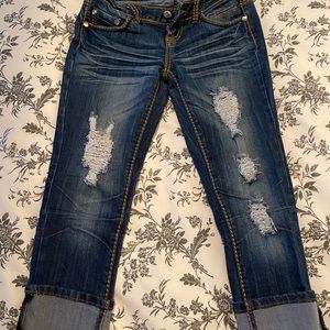 Trois quart jeans